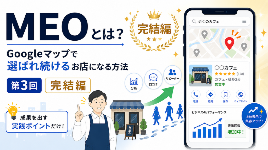 Googleマップのクチコミを増やす方法と返信のコツ｜MEOで上位表示されるクチコミ戦略【MEO解説第3回】